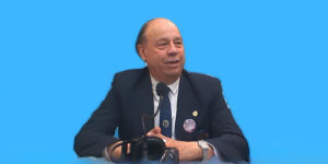 Alejandro Vásquez presidente club de leones Cruz del Sur